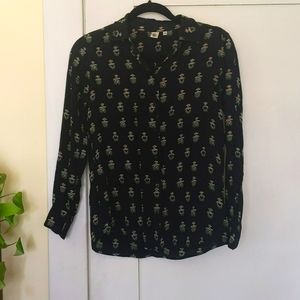Uniqlo Silk Blouse XS